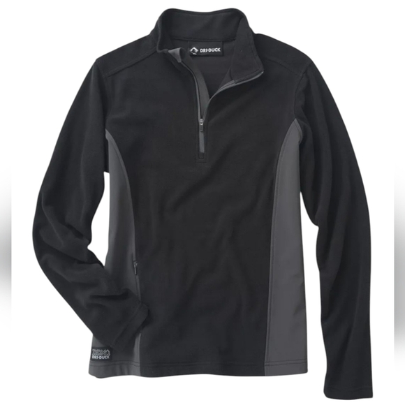 Dri-Duck 9346 Pulse Quarter Zip Jacket Navy/ Gray NWT Sz S - Picture 10 of 10